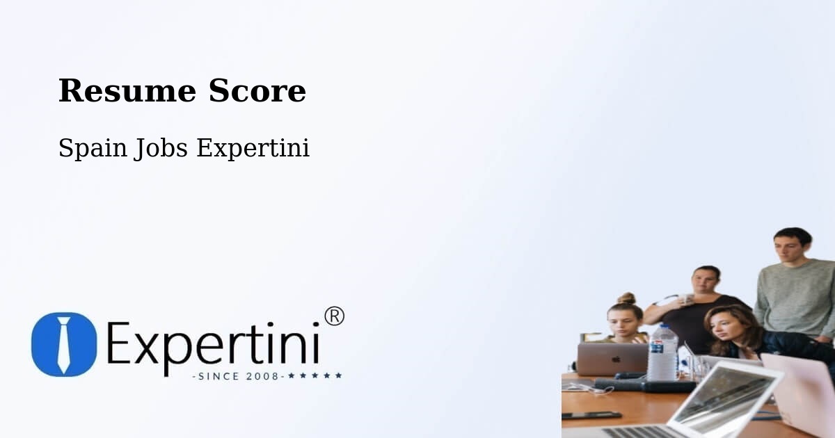 Resume Score & Job Description Match Tool – Cedeira - Spain Jobs Expertini